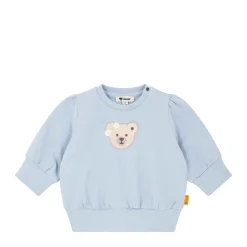 Sale Steiff Sweatshirt, light blue for Girls lightblue