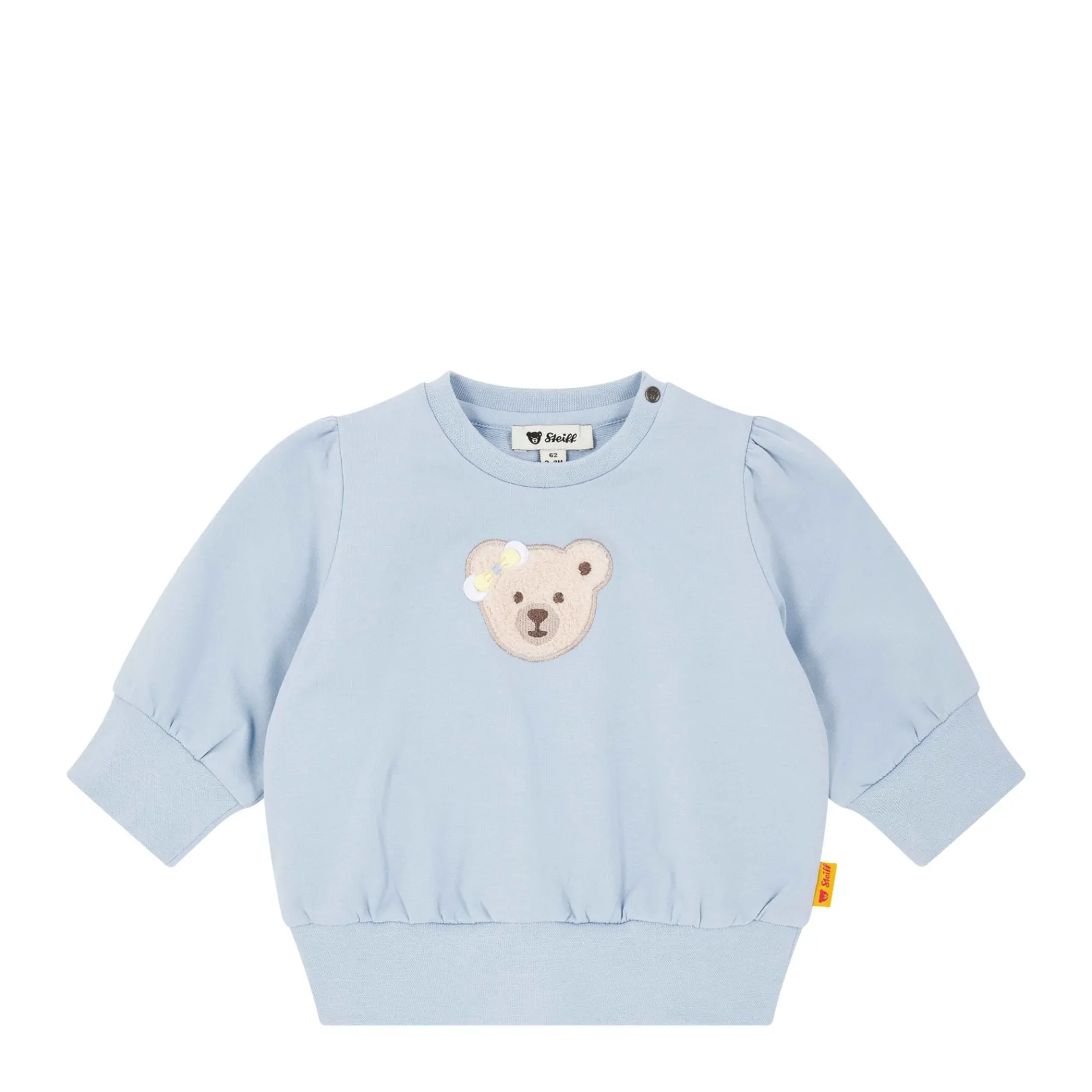 Sale Steiff Sweatshirt, light blue for Girls lightblue