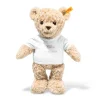 Online Steiff Teddy bear with personalised T-shirt, 32 cm, beige
