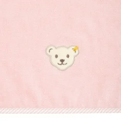 Discount Steiff Towel, pink rose