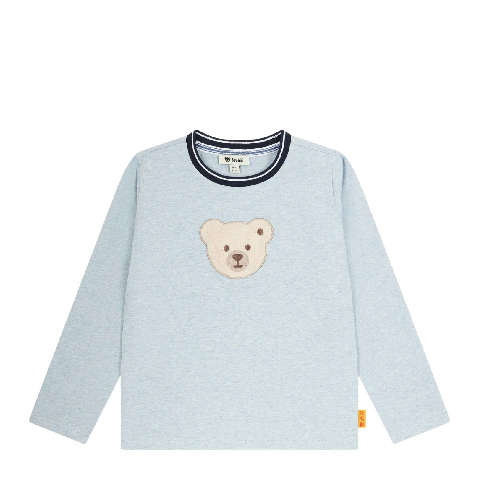 Clearance Steiff T-Shirt longsleeve, light blue for Boys lightblue