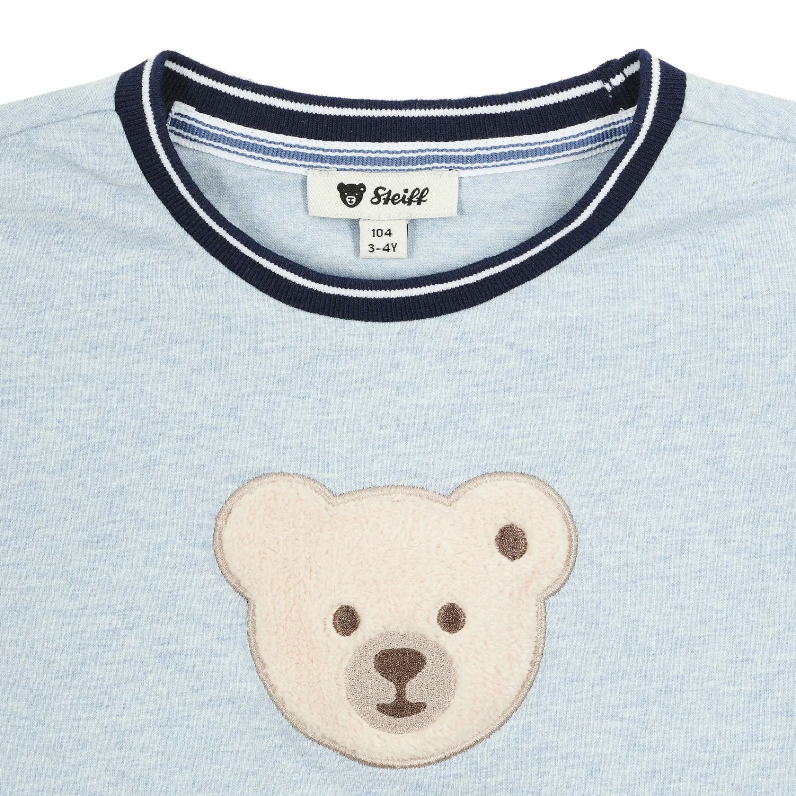 Clearance Steiff T-Shirt longsleeve, light blue for Boys lightblue