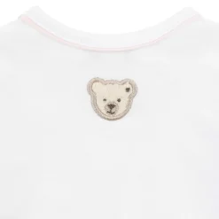 New Steiff T-Shirt longsleeve, for Girls white