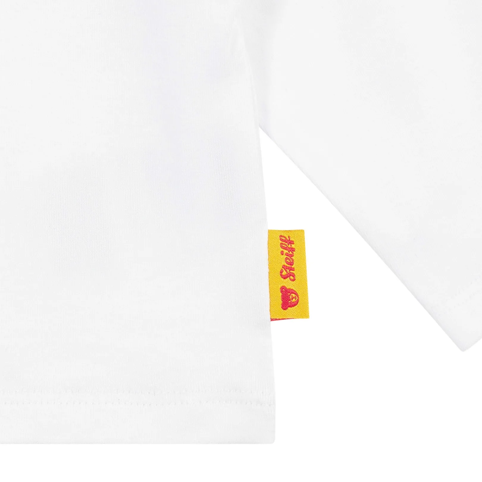 New Steiff T-Shirt longsleeve, for Girls white