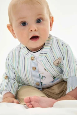 Sale Steiff T-Shirt longsleeve, for Boys white