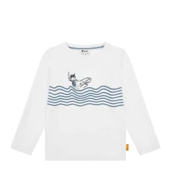 Sale Steiff T-Shirt longsleeve, for Boys white