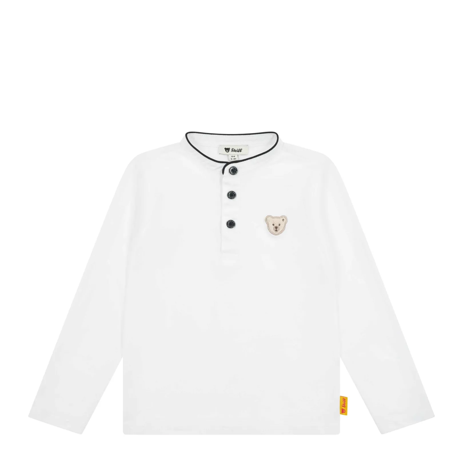 New Steiff T-Shirt longsleeve, for Boys white