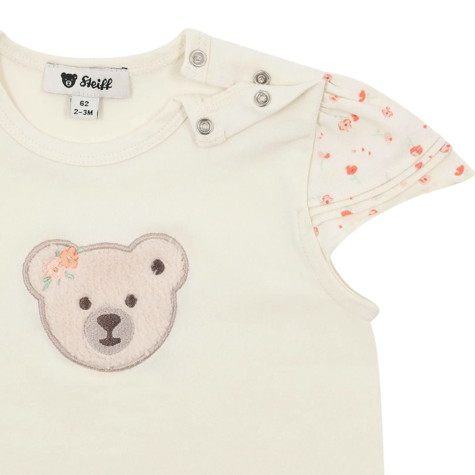Sale Steiff T-Shirt shortsleeve, for Girls beige