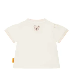Hot Steiff T-Shirt shortsleeve, for Girls beige