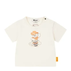 Fashion Steiff T-Shirt shortsleeve, for Boys beige