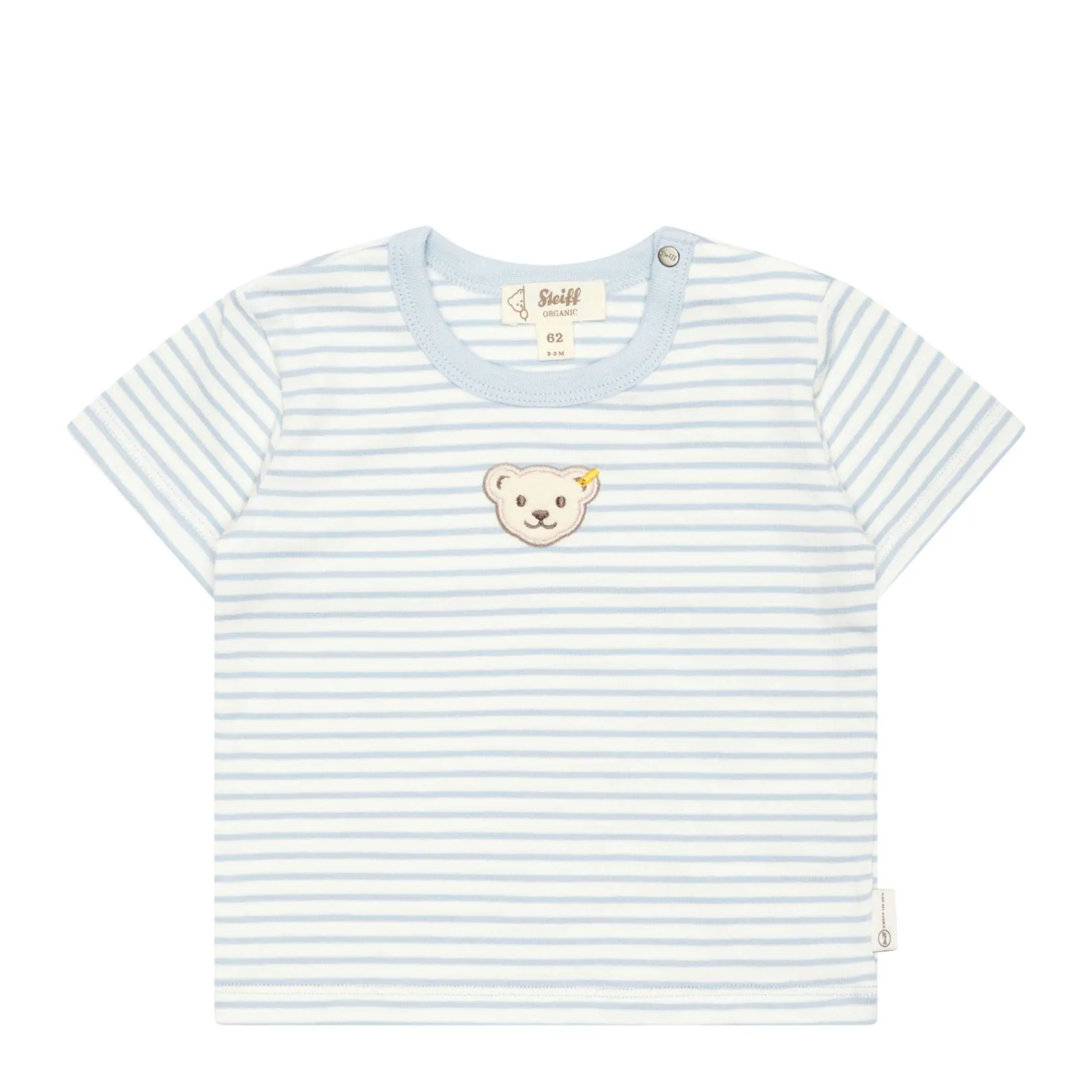 Online Steiff T-Shirt shortsleeve GOTS, light blue lightblue