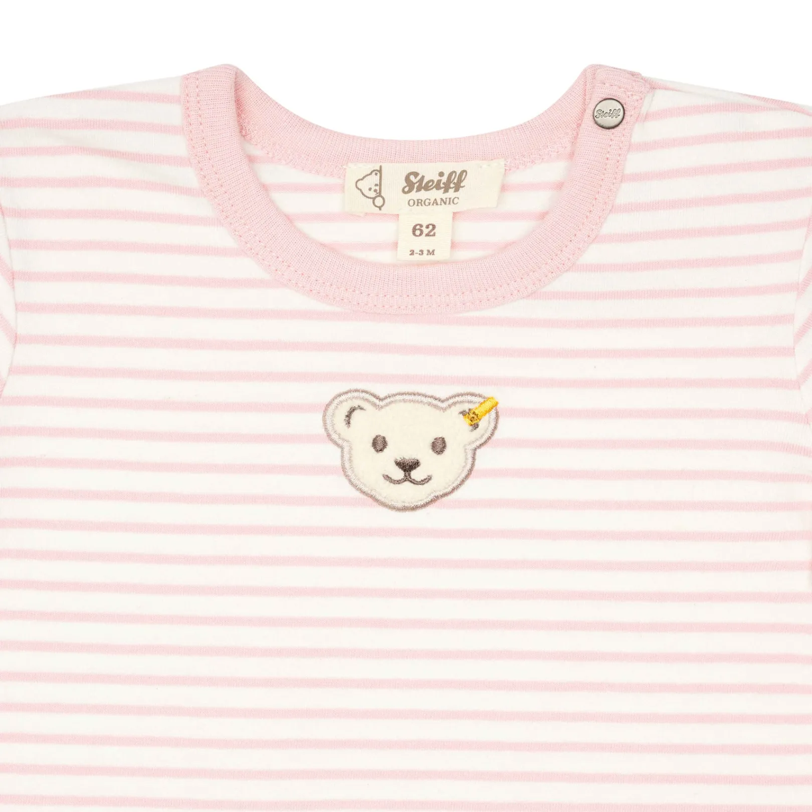 Hot Steiff T-Shirt shortsleeve GOTS, pink rose