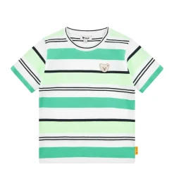 Clearance Steiff T-Shirt shortsleeve, light green for Boys lightgreen