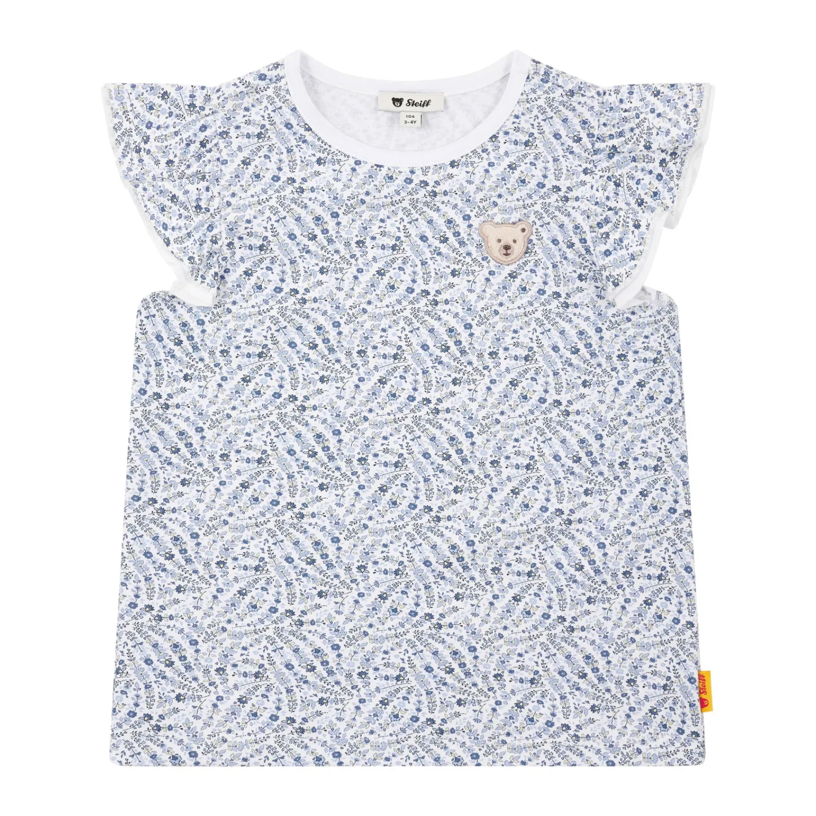 Discount Steiff T-Shirt shortsleeve, light blue for Girls lightblue
