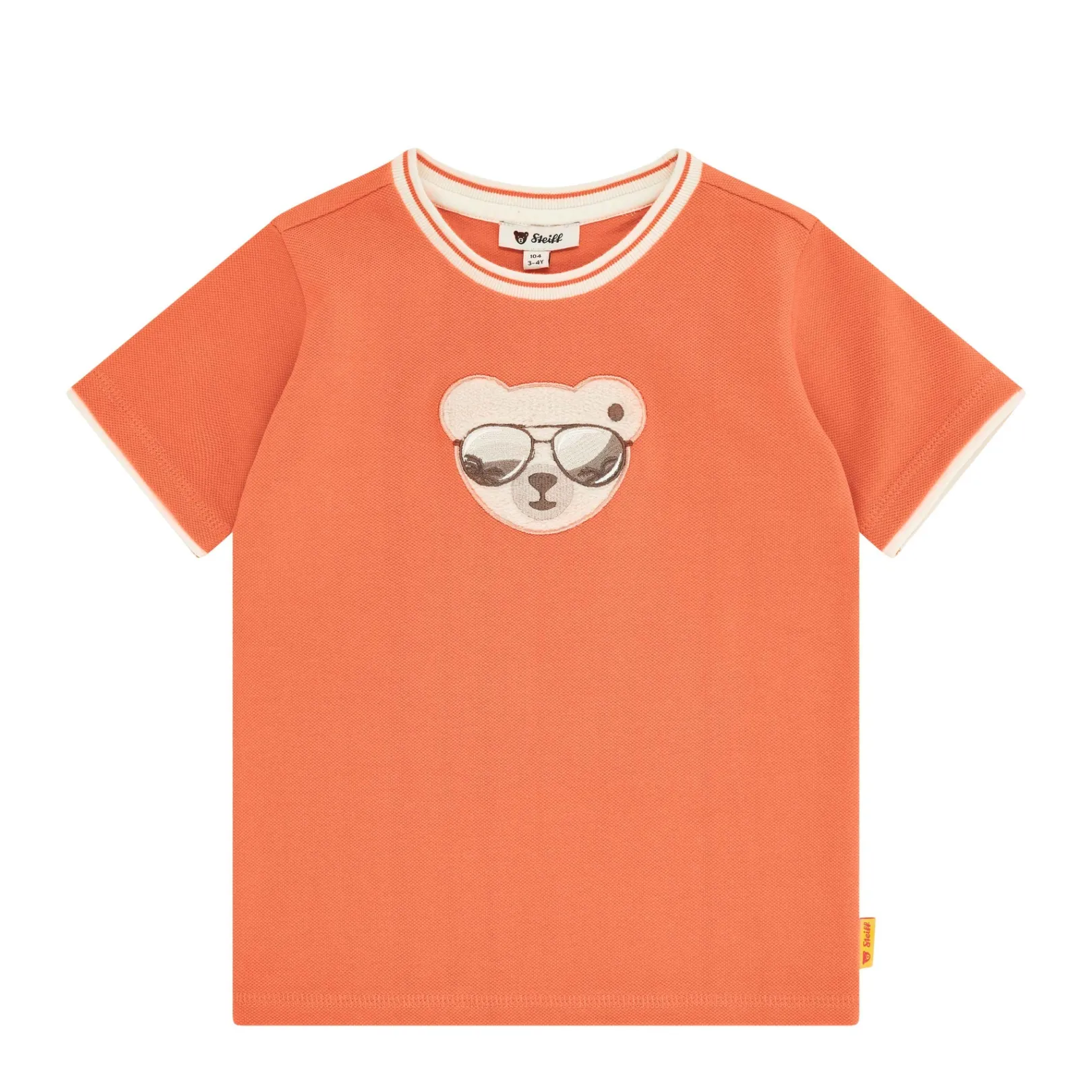 Sale Steiff T-Shirt shortsleeve, for Boys orange