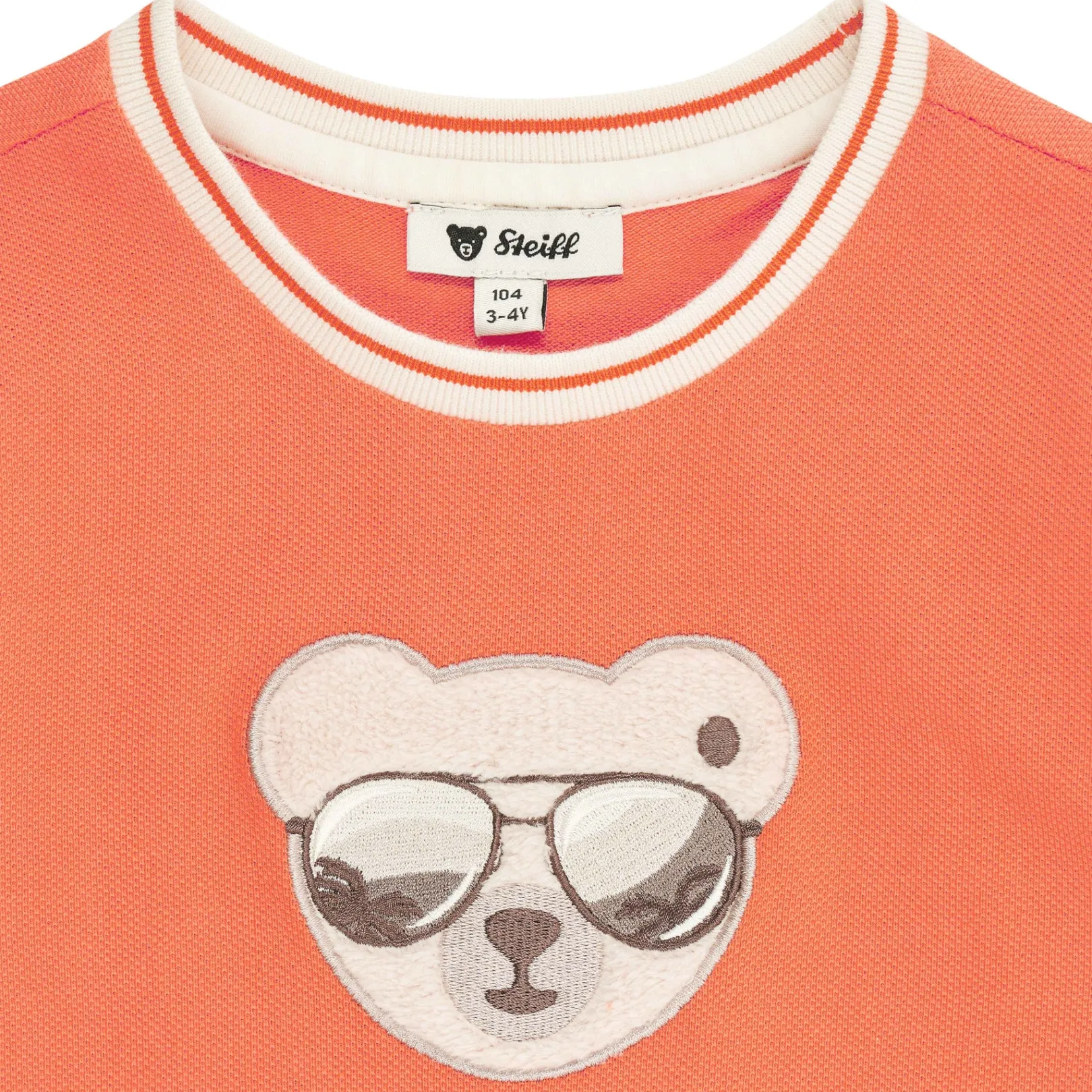 Sale Steiff T-Shirt shortsleeve, for Boys orange