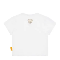 Online Steiff T-Shirt shortsleeve, for Girls white