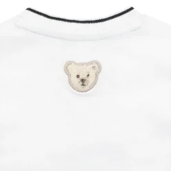 Outlet Steiff T-Shirt shortsleeve, for Boys white