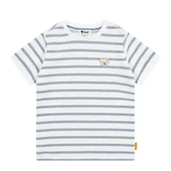 Outlet Steiff T-Shirt shortsleeve, for Boys white