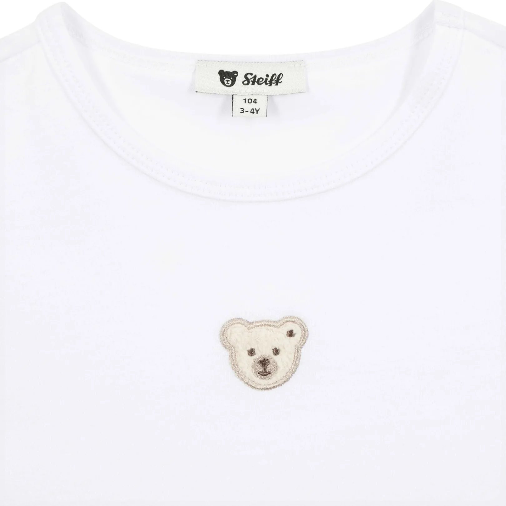 Clearance Steiff T-Shirt shortsleeve, for Girls white