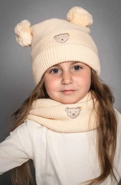 Outlet Steiff Tubescarf, for Girls beige