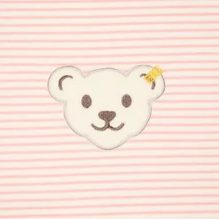Fashion Steiff Velour Blanket, pink rose