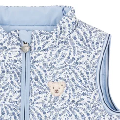 Online Steiff Vest reversible, light blue for Girls lightblue